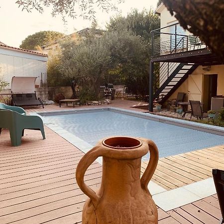 Appartement Independant Avec Jardin Et Acces Piscine Nîmes Eksteriør bilde