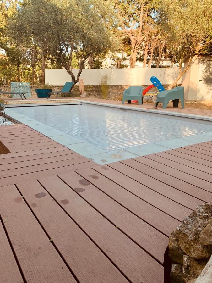 Appartement Independant Avec Jardin Et Acces Piscine Nîmes Eksteriør bilde