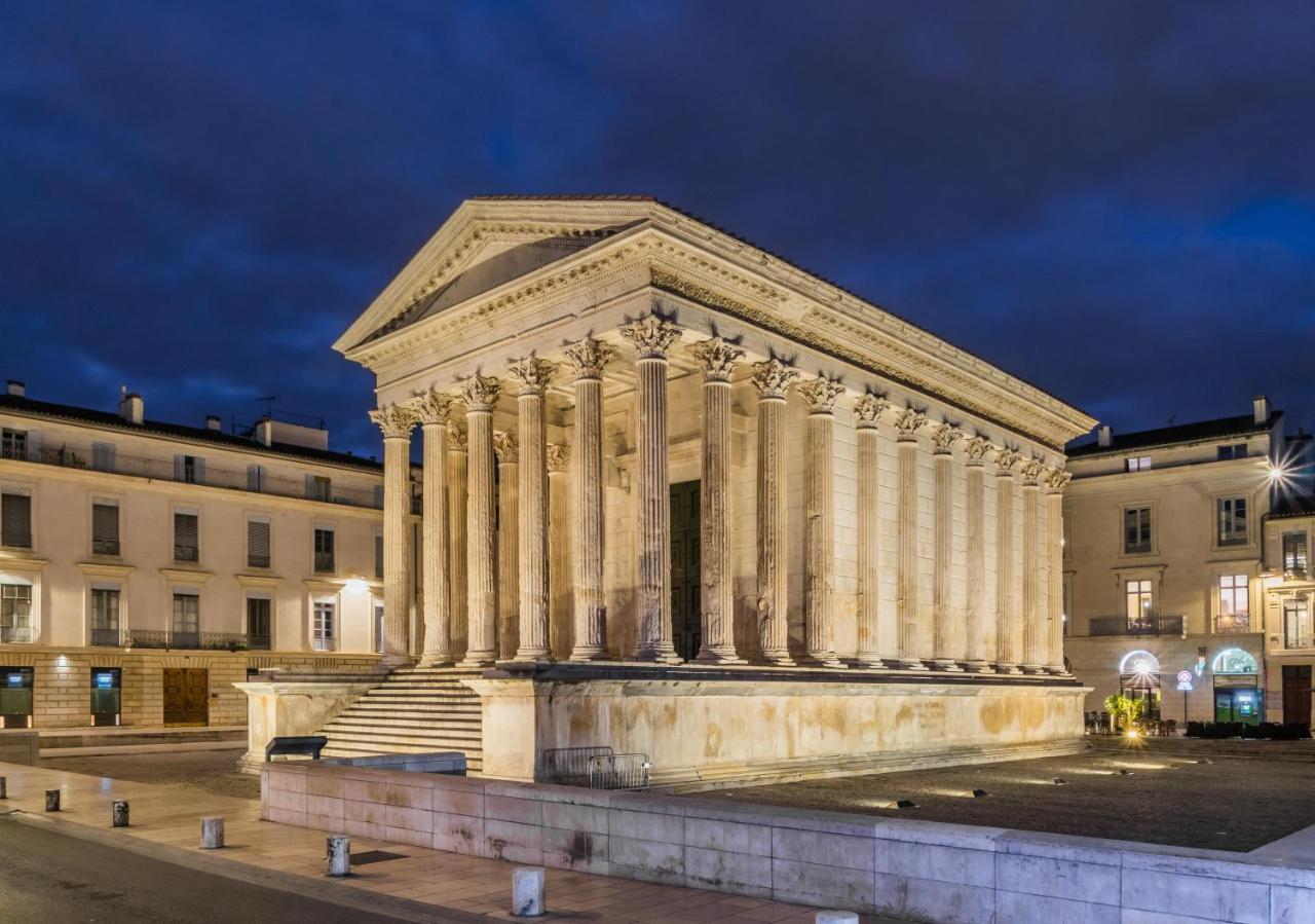 Appartement Independant Avec Jardin Et Acces Piscine Nîmes Eksteriør bilde